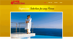 Desktop Screenshot of lovingseduction.net